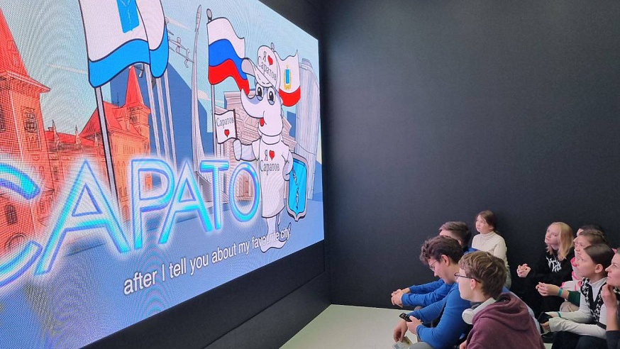 На выставке "Россия" состоялось торжественное открытие стенда "Саратов – территория первых"
