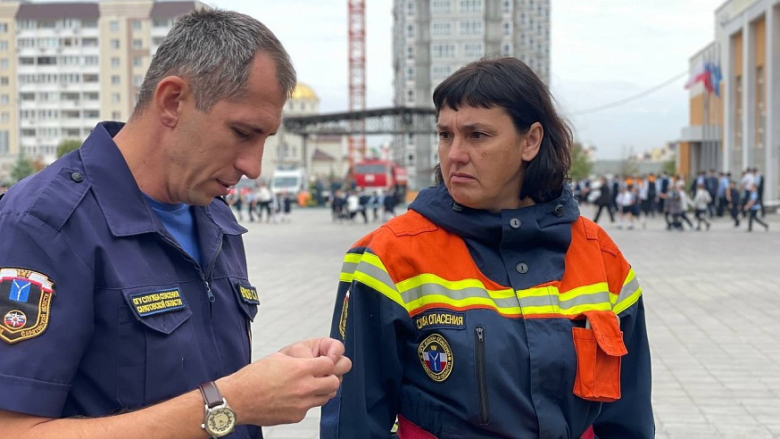 В саратовском лицее «Солярис» прошла эвакуация