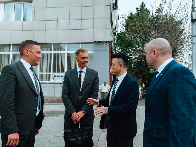 Делегаты из Уханя оценили красоты Саратова