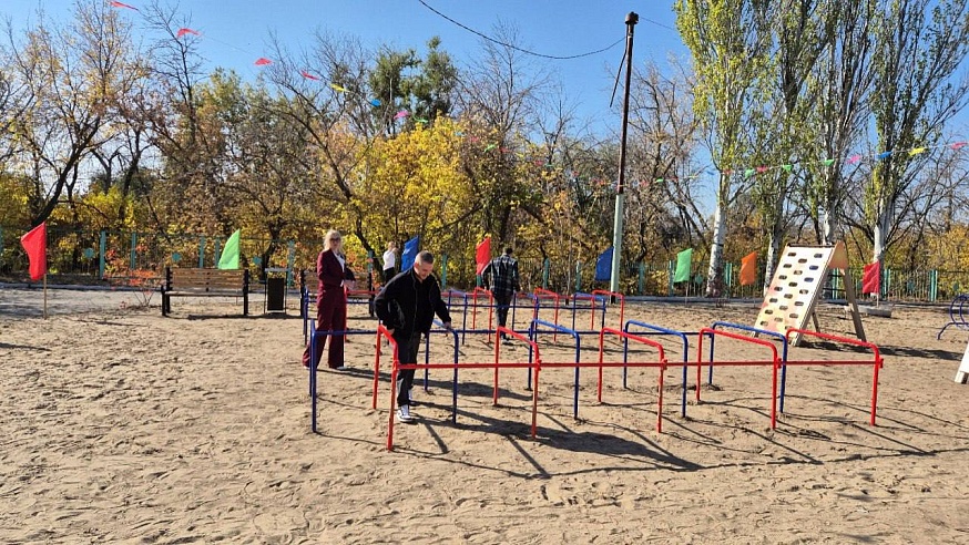 В Энгельсе запустили спортивный объект для укрепления здоровья школьников