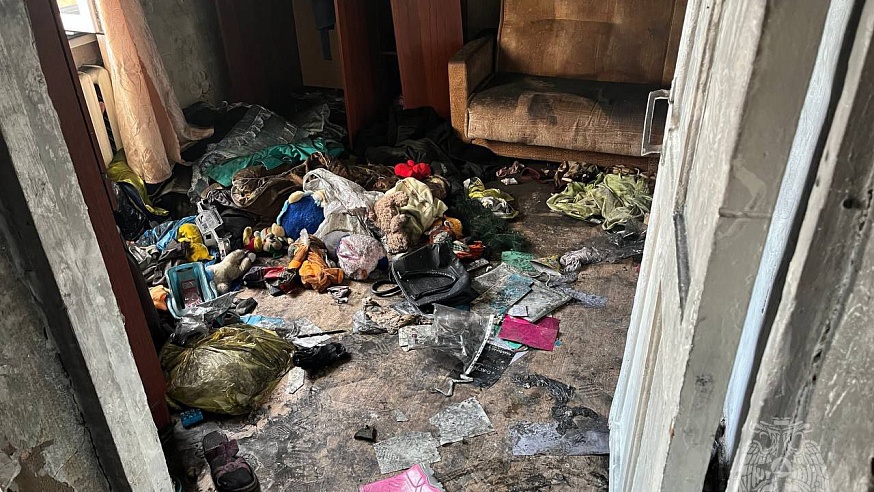 Погибшие на ночном пожаре под Саратовом дети были дома одни