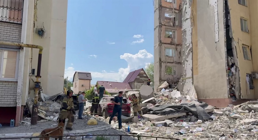 Уголовное дело возбуждено после обрушения дома в Саратове