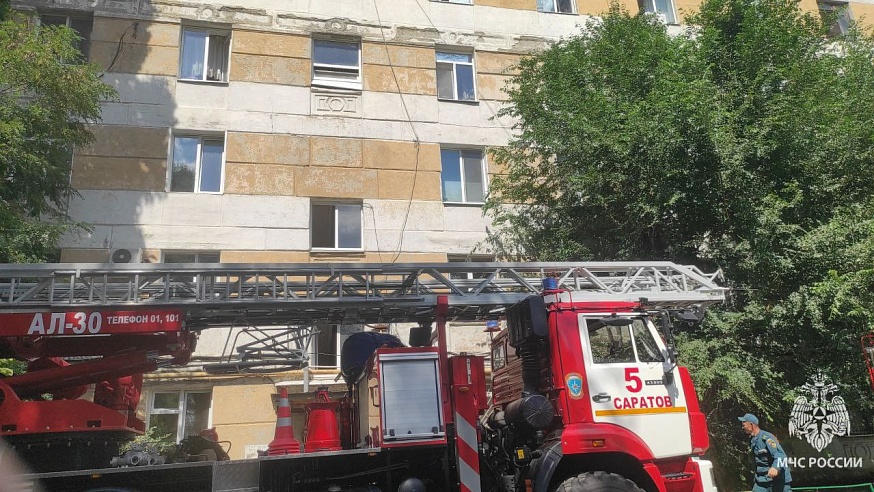 Причина пожара в Ленинском районе: дети "развлекались" с зажигалкой