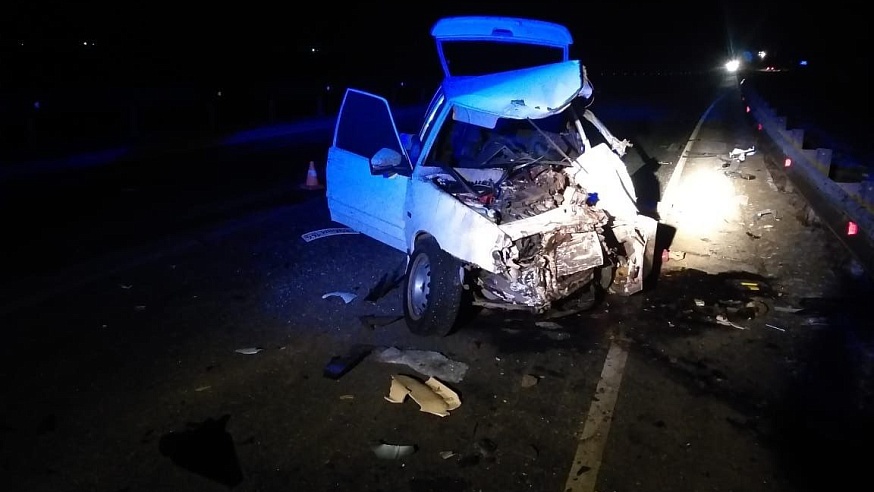 В Саратовской области в столкновении с фурой погиб водитель легковушки