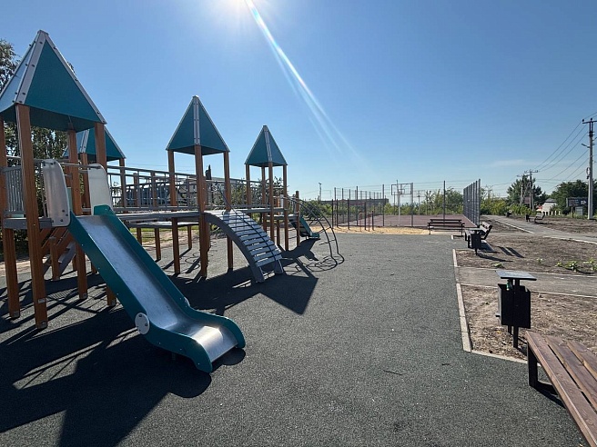 В Вольске завершили благоустройство сквера и общественного пространства