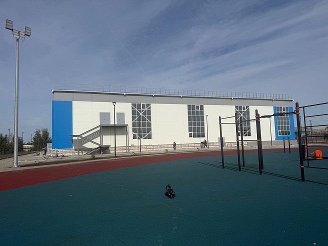 Под Балашовом завершают строительство огромного спорткомплекса