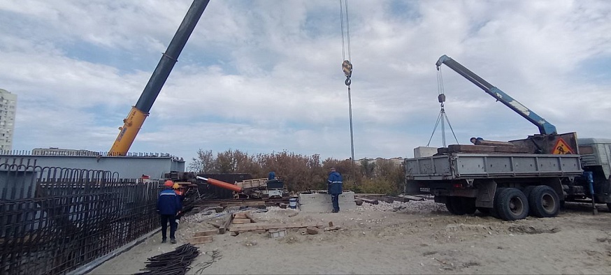 В Саратове на "Стрелке" перешли к завершающим работам