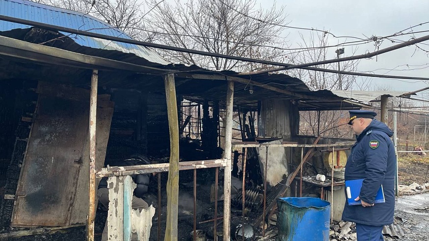 В дачном поселке Балакова на пожаре погибли три человека