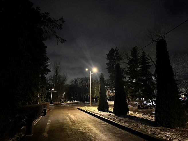 В Городском парке Саратова появился свет