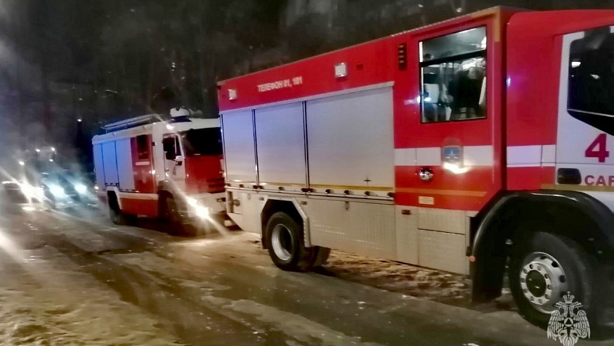 В Саратове из клиники гематологии СГМУ вывели 70 человек из-за угрозы пожара