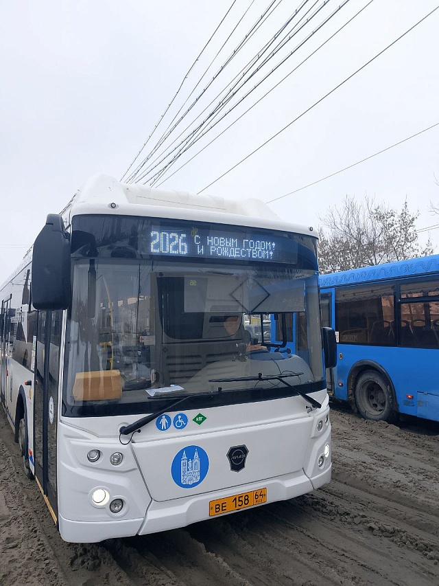 Министр транспорта проверил работу автобусов и трамваев в Саратове