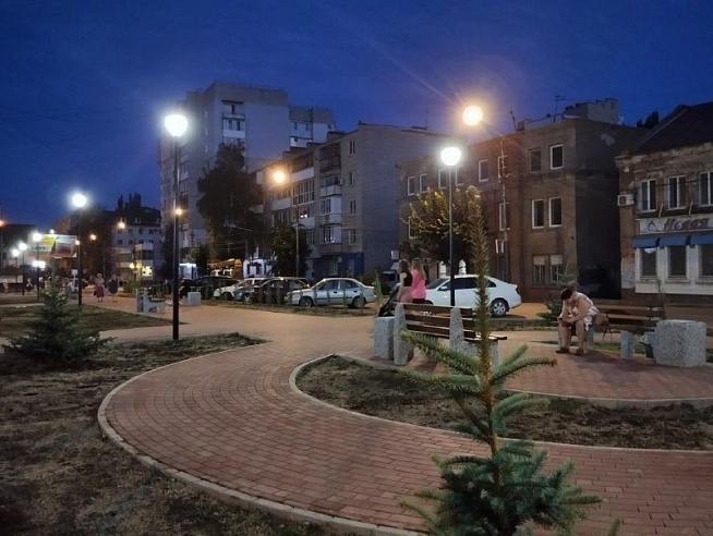 В Энгельсе благоустроили четыре сквера