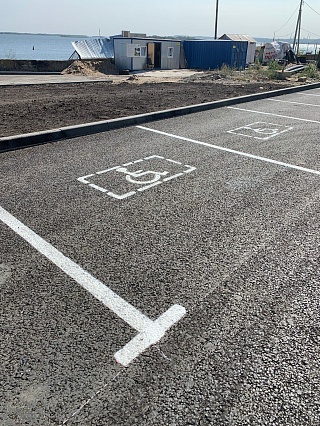 У нового пляжа Саратова появились парковки