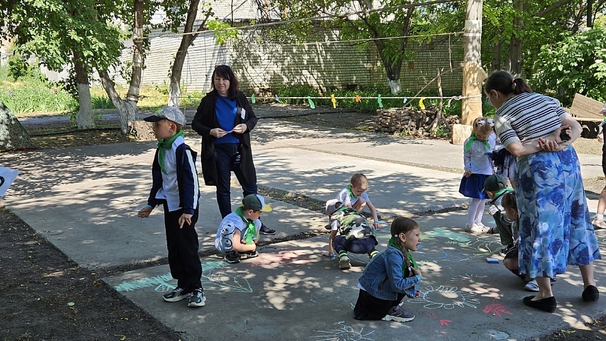 В Саратовском центре экологии дети бегали, как звери