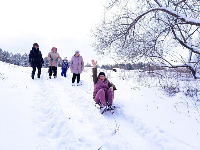 Самыми подготовленными к снегопаду оказались саратовские пенсионерки