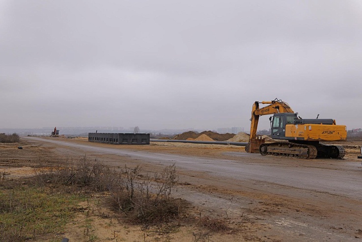 На месте старого аэропорта в Саратове строят микрорайон для 30 тысяч жителей