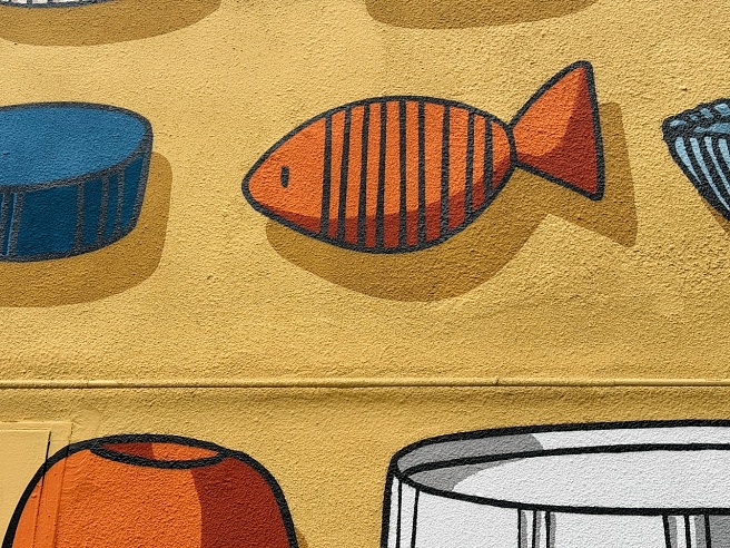 В Саратове визуализировали заботу о Волге через уличное искусство