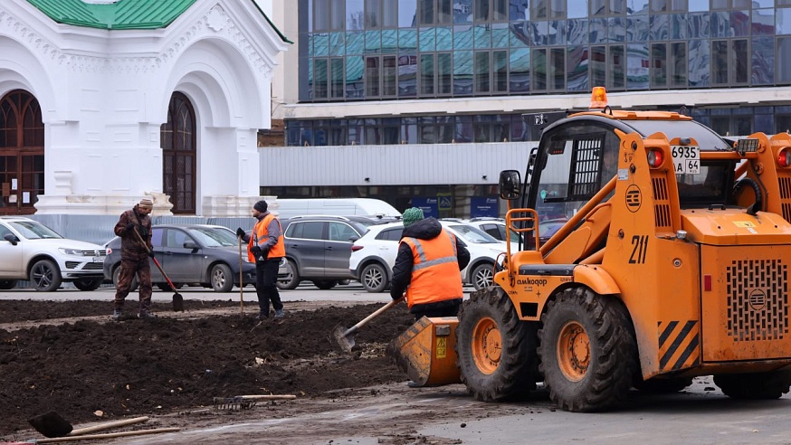 Скоро на Театральной площади не будет машин 