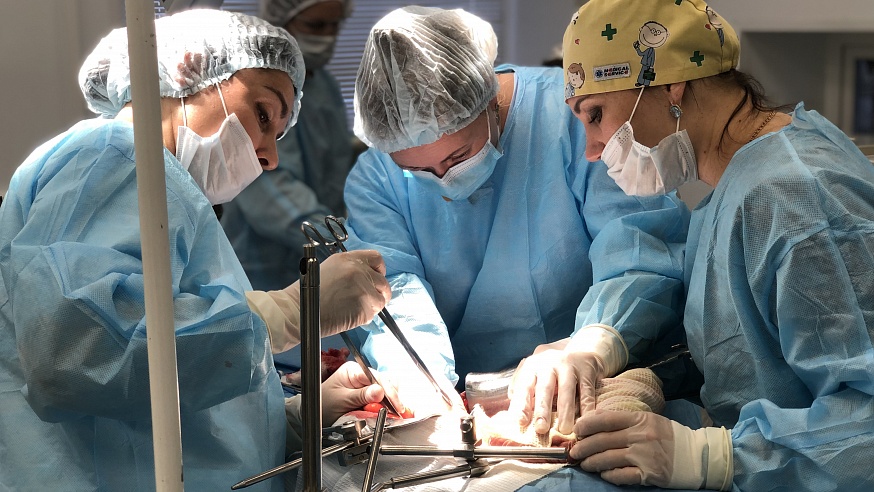 В Саратове прошел мастер-класс живой хирургии