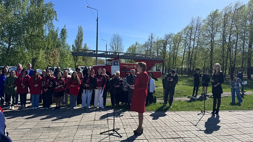 На Соколовой горе почтили память ликвидаторов Чернобыльской аварии