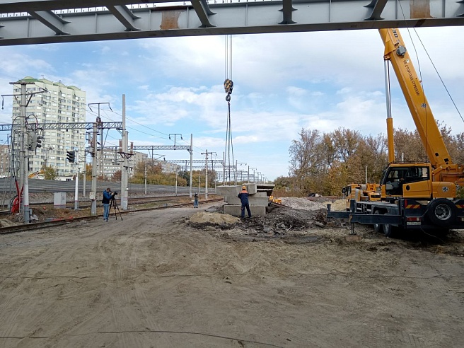 В Саратове на "Стрелке" перешли к завершающим работам