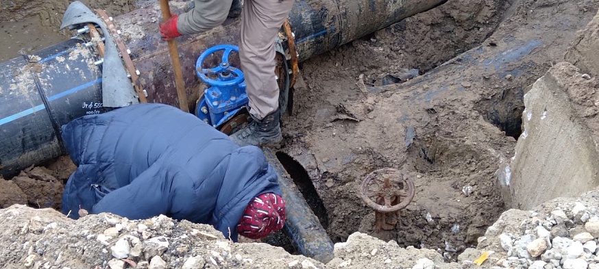 Масштабная реконструкция сетей водоканала: на 4 объектах продлили сроки