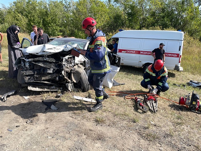 Один человек погиб и семеро пострадали в ДТП в Гагаринском районе