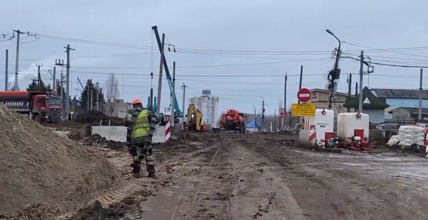 Движение по путепроводу на Сокурском тракте планируют запустить к концу 2026 года