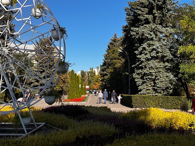 В Горпарке Саратова появятся ротонда и фонтан