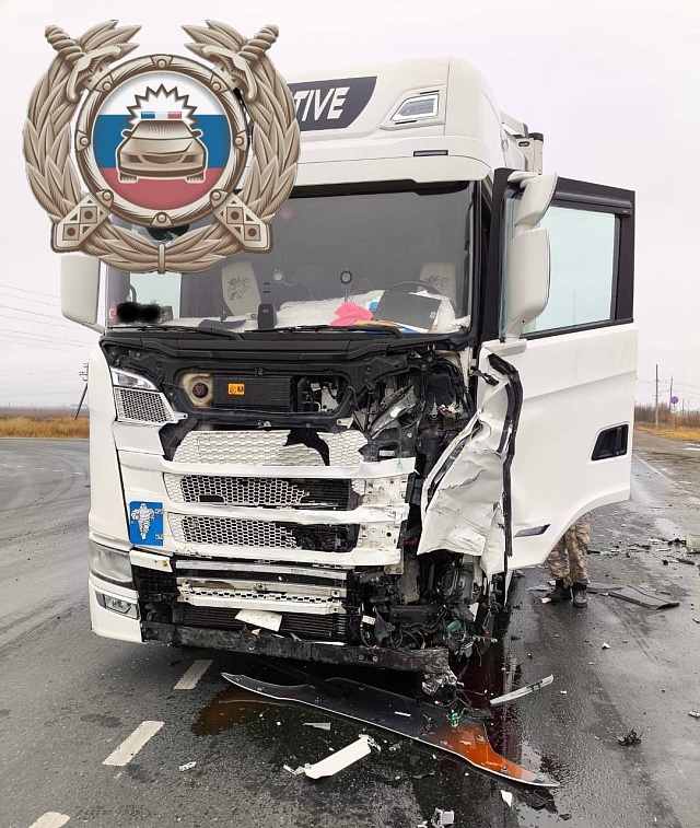 Под Саратовом "Нива" влетела в фуру