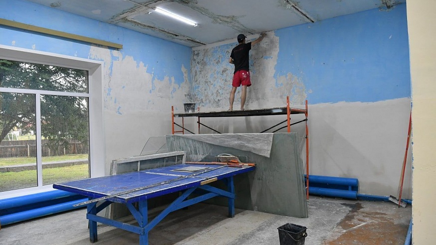 В Саратовской области частично приостановлен ремонт дома культуры