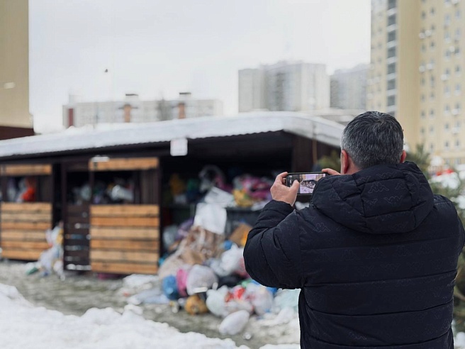 В Саратове продолжается мониторинг состояний контейнерных площадок