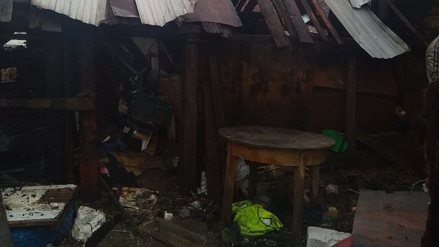 В Квасниковке сгорел дом из-за неисправного оборудования