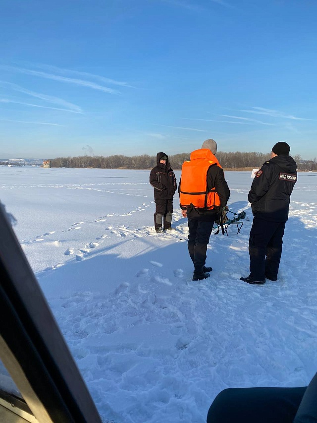 В Энгельсе за выход на лед составили три протокола