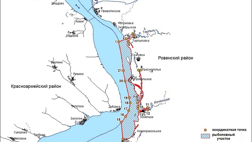 Промышленное рыболовство: на Волгоградском водохранилище сдают в аренду 31 участок