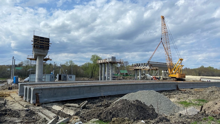 Под Саратовом этой весной откроется новый мост через железную дорогу 