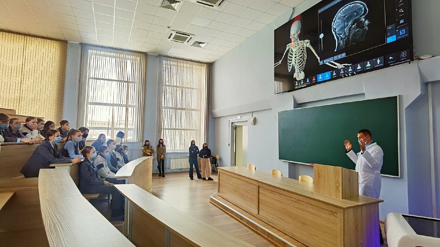 В Татьянин день в Саратовском университете прошли встречи со студентами и школьниками