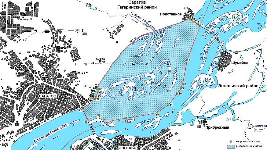 Промышленное рыболовство: на Волгоградском водохранилище сдают в аренду 31 участок