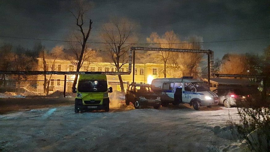 Жители Заводского района провели ночь в палатках МЧС