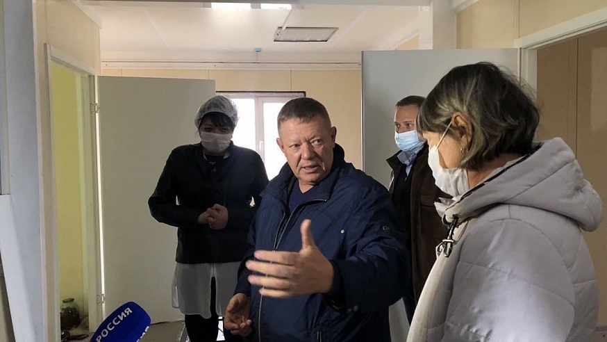 Панков: В Синодском завершается строительство модульного здания врачебной амбулатории