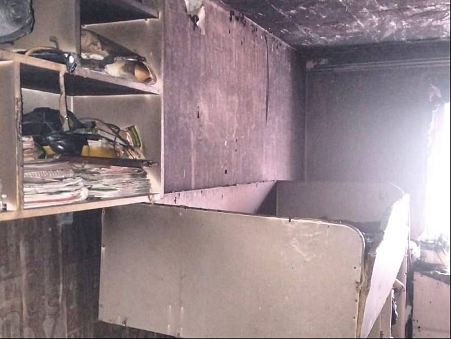 В Марксе при пожаре погиб 7-летний мальчик