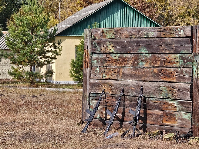 Саратовских студентов учат бросать гранаты