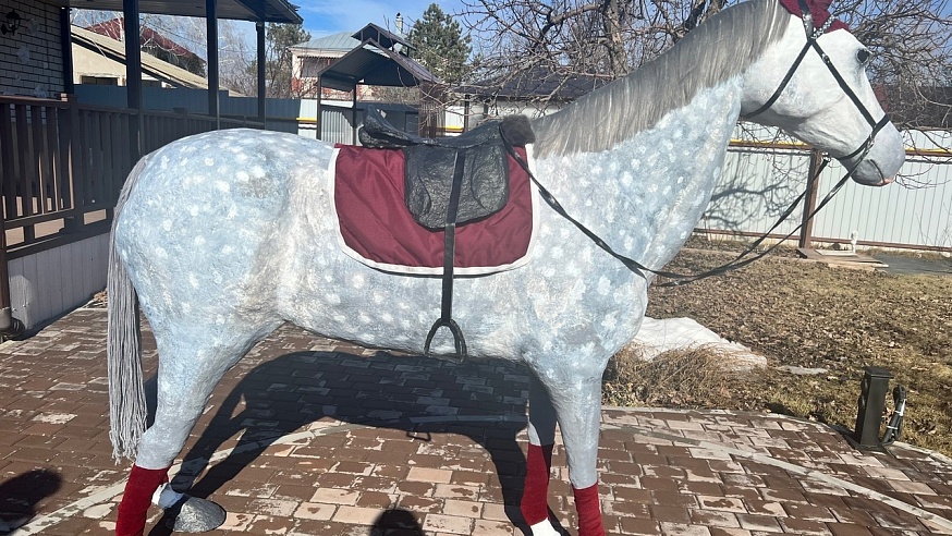 Школьница из Саратова создала лошадь и побила мировой рекорд