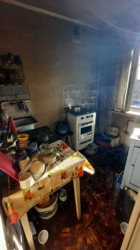 Женщина сгорела на пожаре в Ленинском районе Саратова