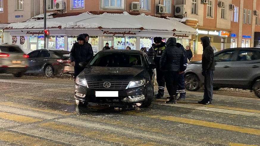 В Саратове на проспекте Кирова сбили полицейского