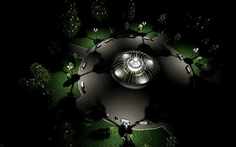 Новый фонтан на Ильинской площади Саратова откроют ко Дню города