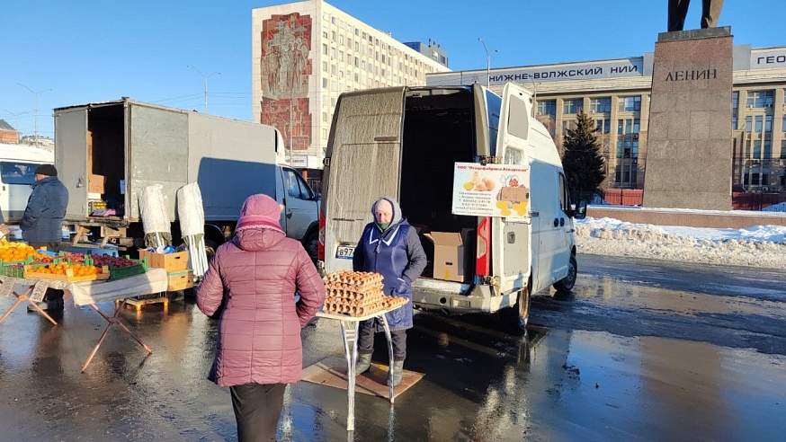 На субботней ярмарке в Саратове хотят продать 200 тысяч яиц