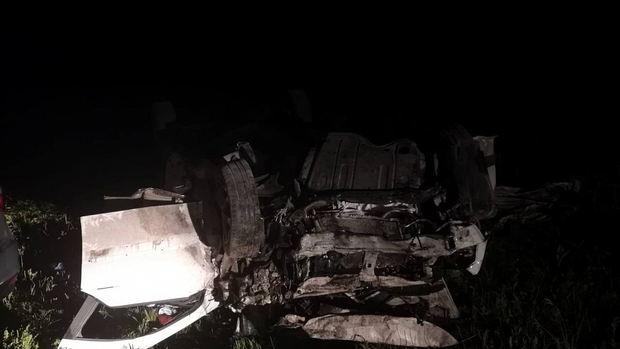 В аварии под Саратовом погибли три человека