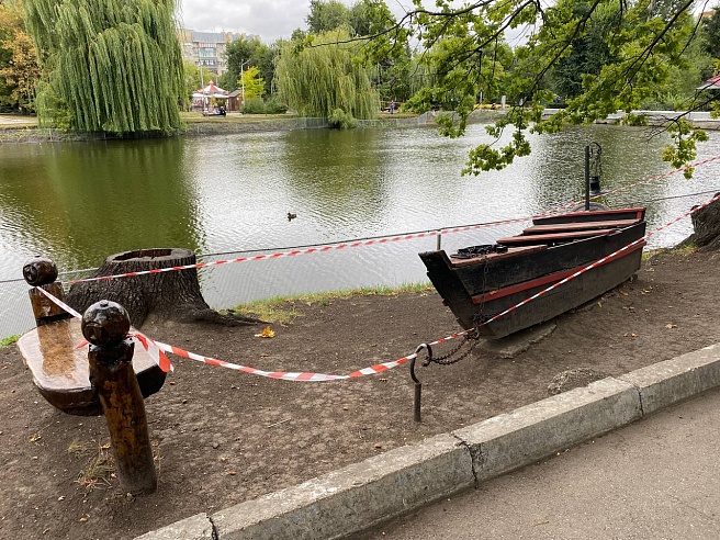 Саратовцы обеспокоены гибелью рыбы в прудах Горпарка