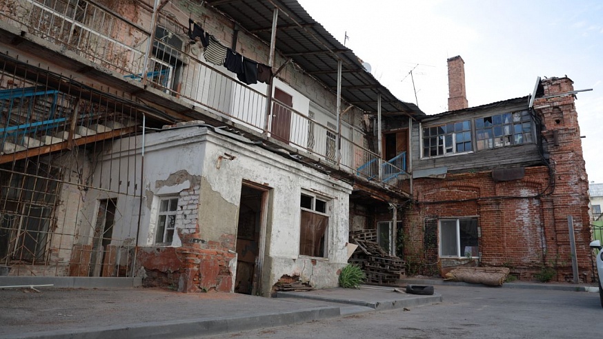 Володин: До конца года жильцы из аварийного дома в центре Саратова будут отселены